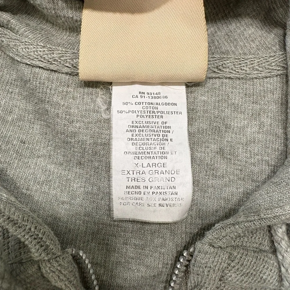 Top Stitch by Morning Sun light green zip up jacket